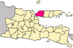 Locator kabupaten bangkalan